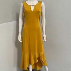 Thalia Sodi Womens Flounce-Hem Maxi Dress